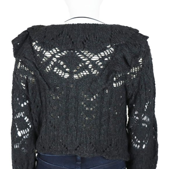 Free People - Avery Wool-Blend Cardigan - Picture 4 of 5